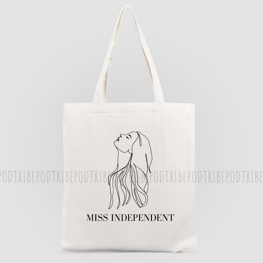 Miss Independent Tote Bag